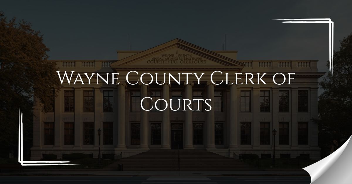 Wayne County Clerk of Courts